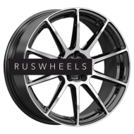 Диски iFree 7x18/5x100 ET28 D57,1 Винзор (КС1108) Блэк Джек